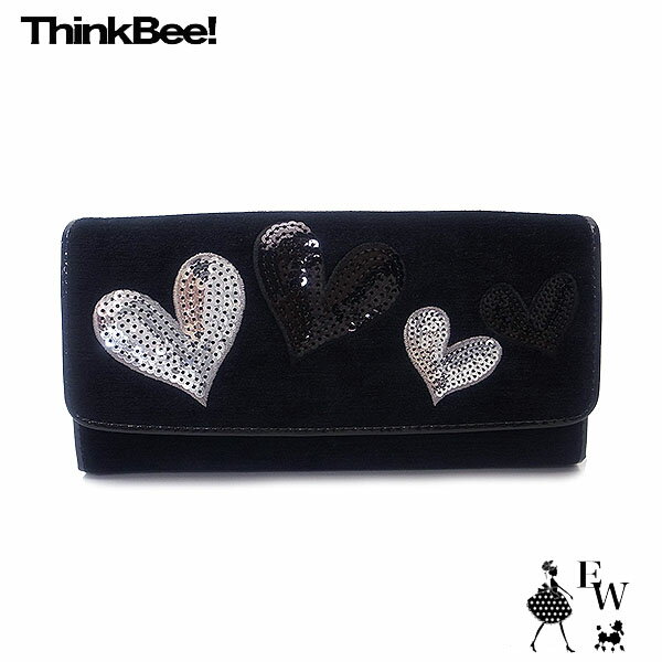樂天商城 - シンクビー 長財布 Think Bee ロックハート ブラック エクセルワールド 母の日 レディース ブランド おしゃれ かっこいいバッグ プレゼントにも TP3