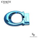 コーチ ベルト アウトレット メンズ バックル Cロゴ 専用ボックス付き CE864 V4W COACH アイスブルー エクセルワールド ブランド プレゼントにも zq 父の日ギフトに
