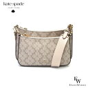 ケイトスペード バッグ kate spade アウトレット ショルダーバッグ KI372 250 デュエット スペード フラワー PVC ダークベージュ エクセ...