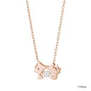 ミッキー&ミニー ネックレス ザ キッス ディズニー ミッキマウス THE KISS シルバー DI-SN1404CB エクセルワールド 誕生日 ギフト プレゼ...