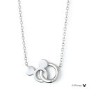 ディズニー ネックレス ミッキーマウス THE KISS メンズ ネックレス・ペンダント シルバー DI-SN1412CZ シンプル TP20 父の日ギフトに
