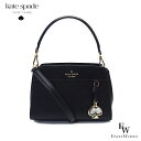 ケイトスペード バッグ kate spade アウトレット ショルダーバッグ 2WAY KK283 001 マディソン レザー スモール トップ ハンドル サッチェル ブラック エクセルワールド クリスマス 誕生日 ギフト プレゼントにも 斜め掛け レディース ブランド(4)