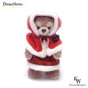 シェリーメイ ぬいぐるみバッジ ぬいバ チェックのクリスマスコスチュームを着たシェリーメイ ダッフィー&フレンズのダンシングスノーフレークスのグッズ ディズニー...