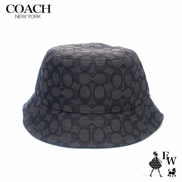 コーチ 帽子 COACH アウトレット バケハ M-Lサイズ バケットハット CH401 CHR チャコール あす楽 エクセルワールド メンズ 母の日 レディース ブランド 誕生日 ギフト プレゼントにも