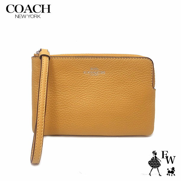 コーチ ポーチ アウトレット リストレット小物入れ CP483 SVRGJ COACH レザー ハニカム あす楽 エクセルワールド 誕生日 ギフト プレゼントにも レディース ブランド