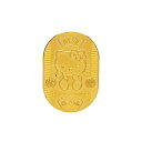 ハローキティ 純金 3g 小判 K24 サンリオ正規ライセンス商品 キティ50周年 お子様 お孫さんへのプレゼントに コイン ギフト
