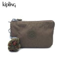 キプリング ポーチ KIPLING 小物入れ 01864 77W ベージュ CREATIVITY S レディース ブランド プレゼントにも
