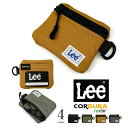 全4色 Lee リー CORDUR コーデュラ ナイロン コインケース 小銭入れ パスケース付 エクセルワールド 誕生日 メンズ ギフト プレゼントにも ウォレ...