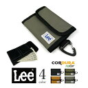 全4色 Lee リー CORDUR コーデュラ ナイロン三つ折り財布 スマートウォレット エクセルワールド 誕生日 メンズ ギフト プレゼントにも ウォレット ...