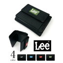 全4色 Lee リー 軽量ナイロン 刺繍ロゴ 三つ折り財布 エクセルワールド 誕生日 メンズ ギフト プレゼントにも ウォレット 財布