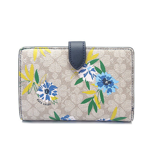 ケイトスペード 財布 アウトレット 二つ折り財布 KK912 960 kate spade フローラル...