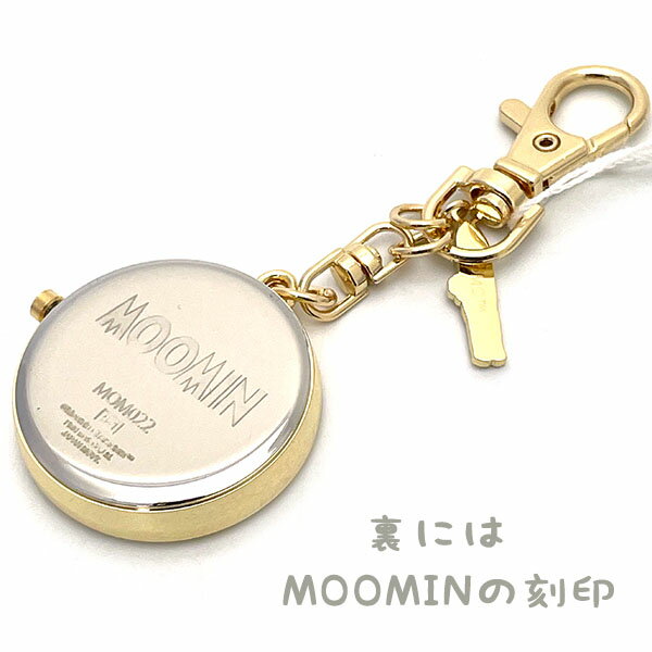 さあ運試し 最大100%還元 11/30まで ムーミン 時計 レディース レッド MOOMIN MOM022-1 ミイ ムーミンチャーム付きキーチェーン メール便にて送料無料 エクセルワールド プレゼントに かわいい時計