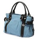 サボイ SAVOY バッグ ショルダーバッグ ハンドバッグ 2WAY SM070706 デニム地 ライトブルー エクセルワールド 誕生日 ギフト プレゼントにも...