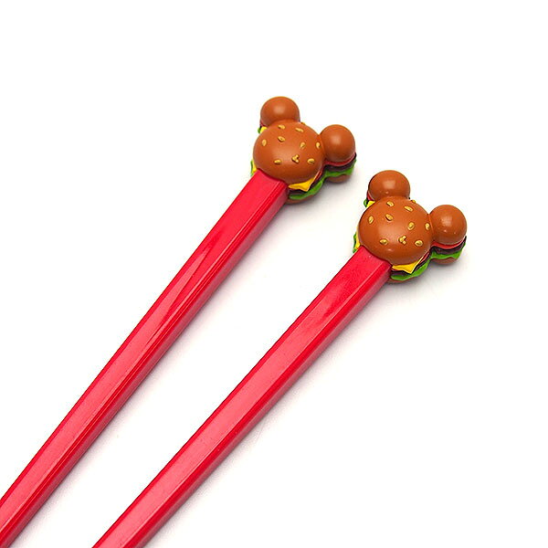 ミッキー 箸 ミッキシェイプのバーガー キッチングッズ 東京ディズニーリゾート限...