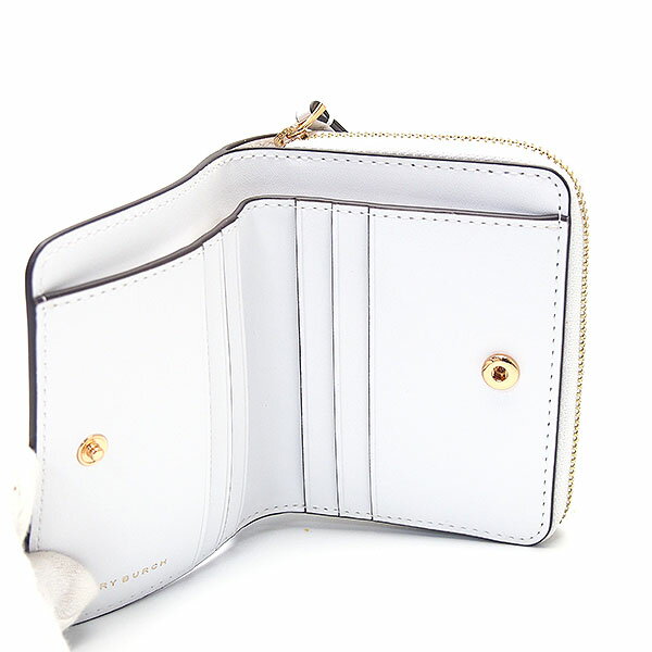 トリーバーチ 財布 TORY BURCH アウトレット 二つ折り財布 168003 137 エマーソン ソフト ミニ ウォレット ホワイト エクセルワールド 誕生日 ギフト プレゼントにも レディース ブランド ウォレット おしゃれブランド