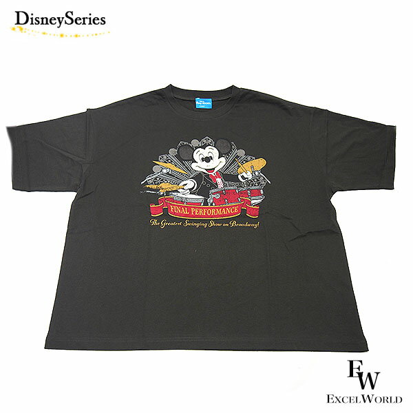 Tシャツト ユニセックス ワンサイズ ビッグバンドビートの思い出がぎゅっとつまったグッズ ミッキーマウス ディズニーリゾート限定 誕生日 ギフト プレゼントにものサムネイル