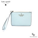 ケイトスペード カードケース KATESPADE アウトレット コインケース リストレット 小物入れ 小銭入れ KH789 404 レザー クリスプスカイ あす...