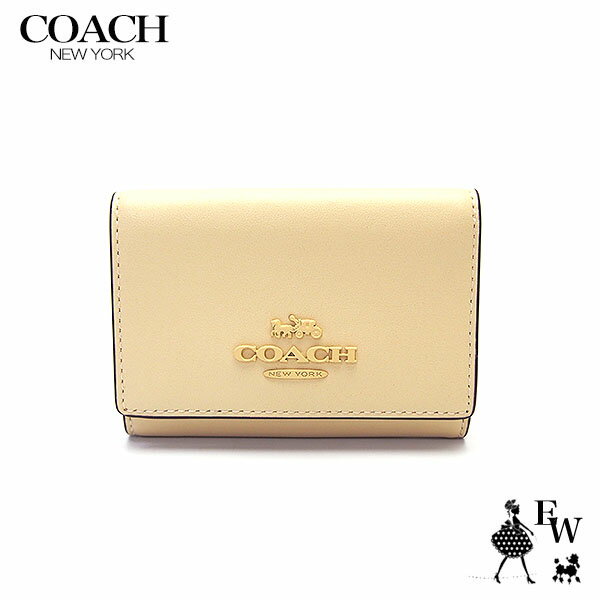 Rakuten - コーチ 財布 CP260 IMXVE アウトレット 三つ折り財布 COACH 人気の小さい財布 レザー マイクロ ウォレット ムーンライト エクセルワールド 誕生日 ギフト プレゼントにも レディース ブランド ウォレット