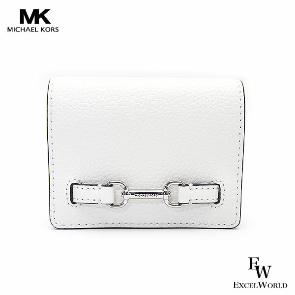 さあ運試し 最大100%還元 11/30まで マイケルコース 財布 Michael Kors アウトレット 小さめ財布 35S5S2ZD5L オプティックホワイト エクセルワールド 誕生日 ギフト プレゼントにも レディース ブランド ウォレット 小銭入れ