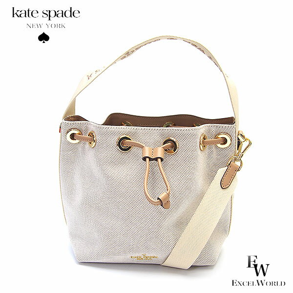 KATE SPADE - ケイトスペード バッグ KL048 960 KATESPADE アウトレット ショルダーバッグ バケツ ベージュ エクセルワールド レディース ブランド プレゼントにも