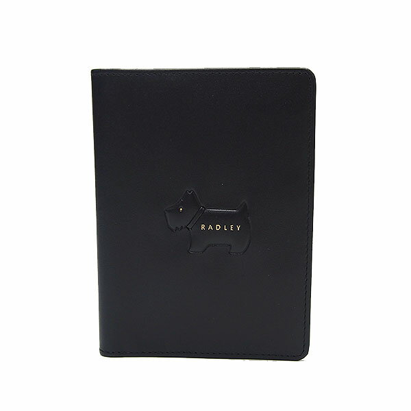 さあ運試し 最大100%還元 11/30まで ラドリーロンドン パスポートケース 110341 BLACK RADLEY LONDON スコティッシュテリア ブ...