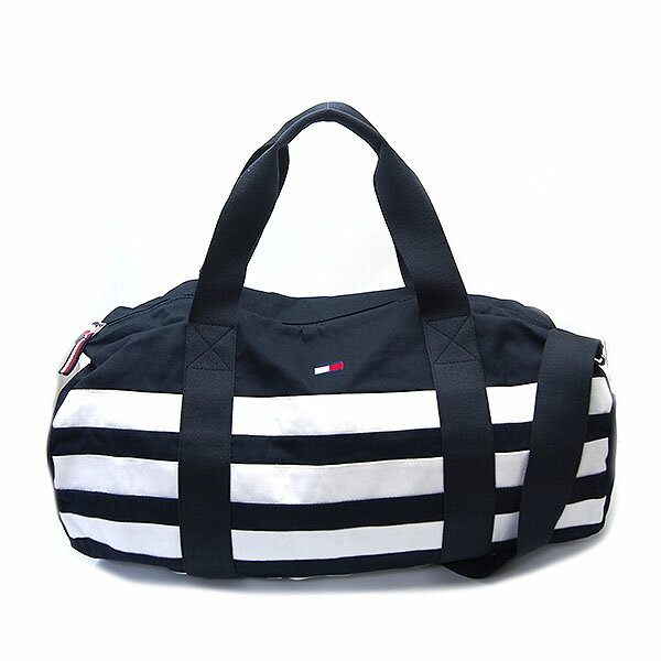 トミーヒルフィガー バッグ 69JA194 970 TOMMY HILFIGER ダッフルバッグ ボストンバッグ ノーティカル ストライプ ネイビーマルチ エクセルワールド 誕生日 ギフト プレゼントにも メンズ レディース ブランド