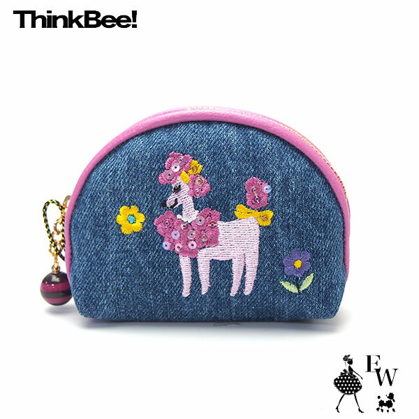 Rakuten - シンクビー ポーチ Think Bee ハッピーポウズ ミニポーチ プードル A004882 エクセルワールド 誕生日 ギフト プレゼントにも レディース ブランド ポーチ TP3