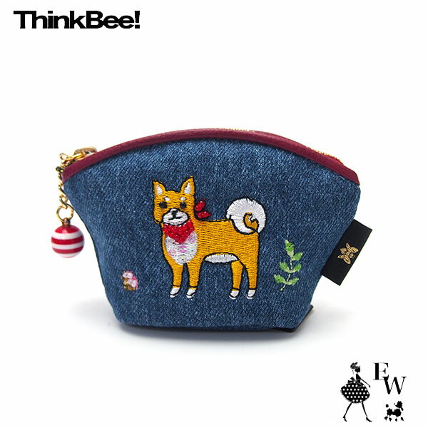 Rakuten - シンクビー ポーチ Think Bee ハッピーポウズ ミニポーチ フレンチブル A004881 エクセルワールド 誕生日 ギフト プレゼントにも レディース ブランド ポーチ TP3