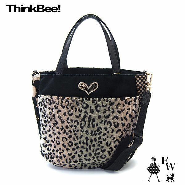 【さぁ運試し 最大100%還元 12/31まで】 シンクビー バッグ ThinkBee A004977 レオリーナ トートバッグ エクセルワールド レディース ブランド プレゼントにも TP5