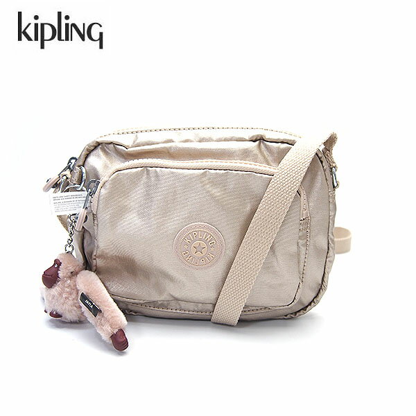 Rakuten - キプリング バッグ K70092 3EV KIPLING ショルダーバッグ HUBEI アウトレット ゴールドメタリック レディース ブランド プレゼントにも