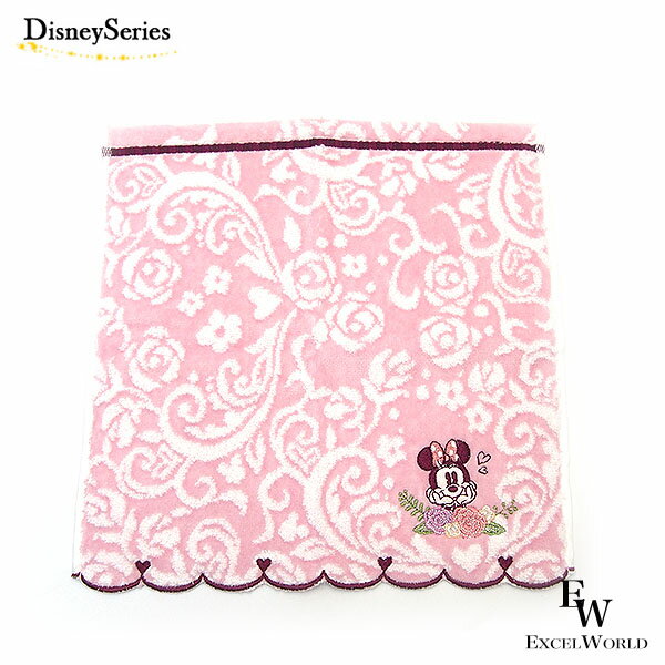【サイズ】縦：約25cm × 横：約2cm【付属品】なし【コメント】東京ディズニーリゾート限定ミニーマウスがデザインされたミニタオルです。可愛らしいミニーと、やさしいピンクカラーが魅力。バッグに入れて持ち歩きやすいサイズ感で、外出先での手洗...