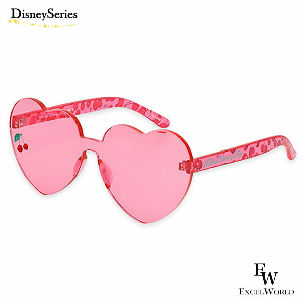 ファッショングラス ミッキーへ贈るハートのケーキにさくらんぼを飾るミニーマウスがデザインされた 大人かわいいグッズ ディズニーリゾート限定グッズ