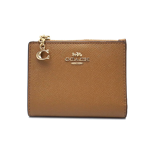 コーチ COACH 財布 アウトレット 二つ折り財布 F73867 IMLQD カードケース ライトサドル あす楽 エクセルワールド ブランド プレゼントにも ウォレット 財布 zq