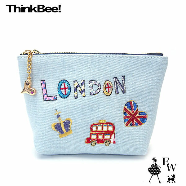 ThinkBee!　ショルダーバッグ　ポーチ　セット シャンパンフラッシュバック ポーチ (ブラック) / Think Bee! 『公式