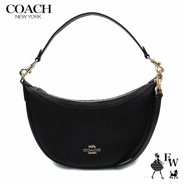 樂天商城 - コーチ バッグ CCL28 IMBLK COACH ショルダーバッグ ARIA アリア 2WAY クロスグレインレザー ブラック エクセルワールド レディース ブランド プレゼントにも