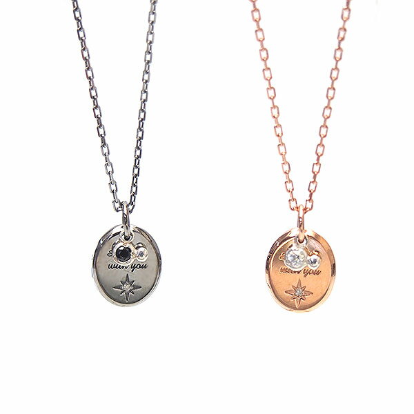 乐天商城 - ザ キッス THE KISS ディズニーコレクションミッキー&ミニー シルバー ペアネックレス DI-SN713DM-714DM エクセルワールド 誕生日 クリスマス ギフト プレゼントにも ブランド おしゃれ アクセサリー ディズニーグッズ TP10