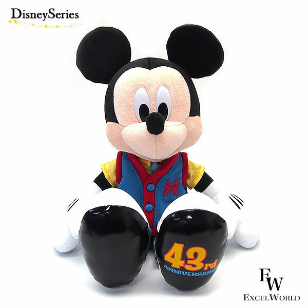 ミッキー ぬいぐるみ 東京ディズニーランド開園43周年を記念したグッズ トゥーンタウンがモチーフ ディズニーシー限定グッズ ギフト プレゼントにも