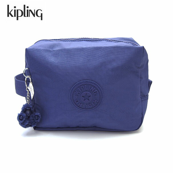 Rakuten - キプリング ポーチ KI2887 24U KIPLING アウトレット コスメポーチ PARAC パラック トラベルポーチ オーシャンブルー レディース ブランド プレゼントにも