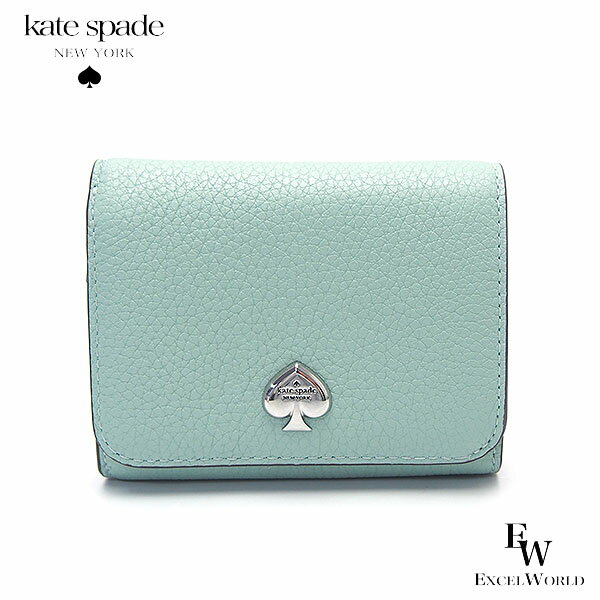 Rakuten - ケイトスペード 財布 アウトレット 二つ折り財布 KK056 303 kate spade レザー アベンチュリン エクセルワールド 誕生日 ギフト プレゼントにも レディース ブランド ウォレット