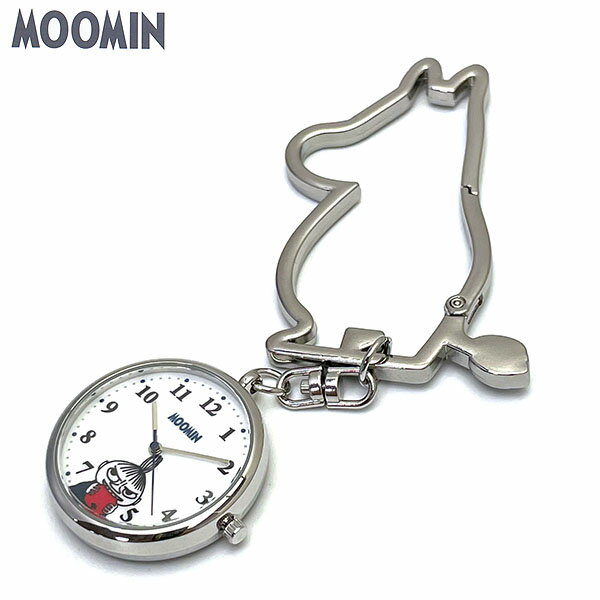 乐天商城 - ムーミン MOOMIN 時計 レディース ネイビー ダイカット カラビナ バッグチャーム ムーミンの時計 MOM028-2 メール便で全国送料無料 エクセルワールド クリスマス 誕生日 ギフト プレゼントにも プレゼントに かわいい時計
