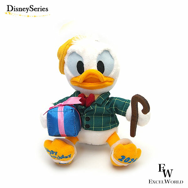 樂天商城 - ドナルド ぬいぐるみバッジ 2026ハッピーバースデー トゥ ミー 東京ディズニーリゾート限定 エクセルワールド プレゼントにも