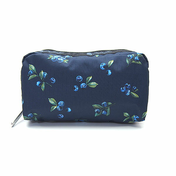 Rakuten - レスポートサック ポーチ 6511 HD43 LeSportsac 化粧ポーチ レクタンギュラー コスメティック ポーチ ベリーベリー柄 ネイビー レディース ブランド エクセルワールド 誕生日 ギフト プレゼントにも かわいい