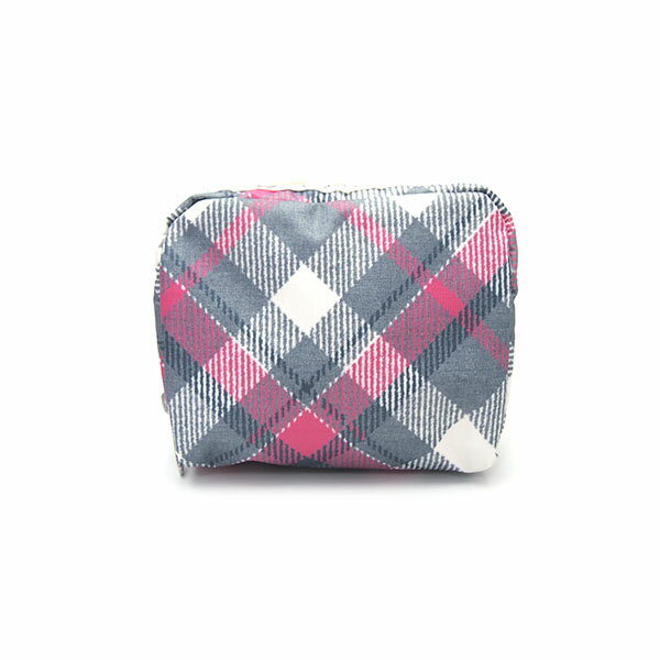 樂天商城 - レスポートサック ポーチ 6701 HD41 LeSportsac スクエア コスメティック シームレスタータン柄 マルチカラー レディース ブランド エクセルワールド 誕生日 ギフト プレゼントにも かわいい