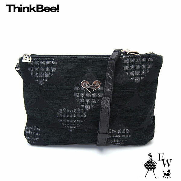 樂天商城 - シンクビー バッグ ThinkBee A001661 グッドナイト ポシェット 人気の小さめバッグ ブラック エクセルワールド レディース ブランド プレゼントにも TP10
