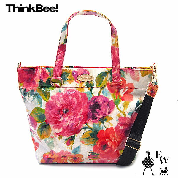 乐天商城 - シンクビー バッグ ThinkBee A004607 ショルダーバッグ トートバッグ 2WAY ジャスミンローズ　トートバッグ オレンジ エクセルワールド レディース ブランド プレゼントにも TP10