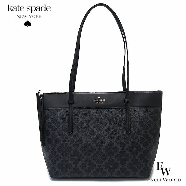 KATE SPADE - ケイトスペード バッグ KO142 001 アウトレット kate spade トートバッグ オールデイ スペードフラワー トートバッグ ブラック エクセルワールド プレゼントにも レディース バッグ バック ブランド