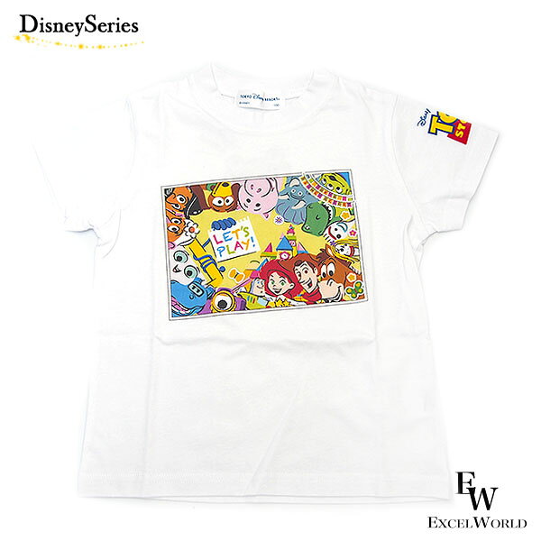 キッズ Tシャツ おもちゃたちがボニーのお部屋の中で遊んでいる様子が描かれたグッズ ファンタイム・ウィズ・トイ・ストーリー5 ディズニーリゾート限定グッズ ギフト プレゼントにも