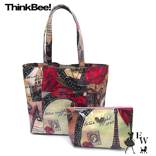 未使用級 Think Bee! バイバイベイビー ラージショルダーバッグ ポーチ