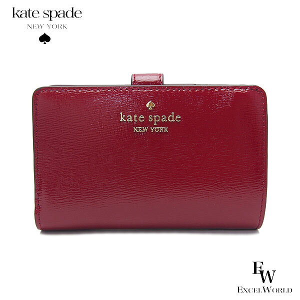 Kate Spade Madison Medium Bifold Wallet Red