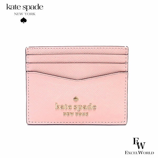 ケイトスペード カードケース アウトレット Kate spade WLR00129 100 ピンク エクセル レディース ブランド プレゼントにも ウォレット 小銭入れ 特別価格